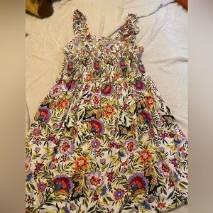 Terra & Sky Multi-Color Floral Dress